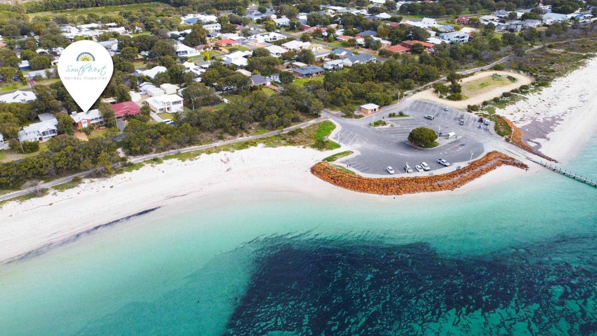 Beachfront Bliss, Waterfront Geographe Bay Villa Busselton Exterior photo